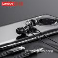 Fone de ouvido com fio de ouvido Lenovo TW13 3,5 mm